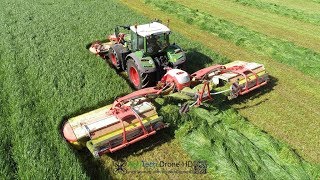 Fauchage en 10 m  LB Visuel  SARL Lemaitre  PÖTTINGER  FENDT [upl. by Nine582]