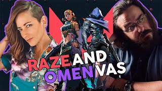 Omen and Raze Voice Actors from Valorant [upl. by Lay]