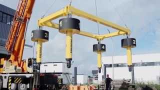 Autonomous Synchronous Hoist System  Enerpac Heavy Lifting Technology [upl. by Ibbor]