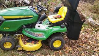 John Deere bagger demonstration [upl. by Acimak]