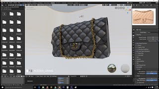 modeling a handbag in blender 28 tutorial part 1 [upl. by Ydnik351]