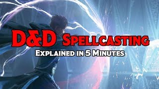 DampD 5E Spellcasting Explained in 5 Minutes [upl. by Rasmussen]