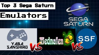 Top 3 Sega Saturn emulators comparison [upl. by Aiza]