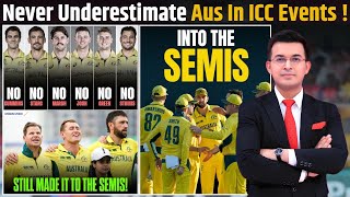 AUS vs AFG Steve Smith led Australia becomes first team from Group B to qualify for semis of CT [upl. by Inverson]