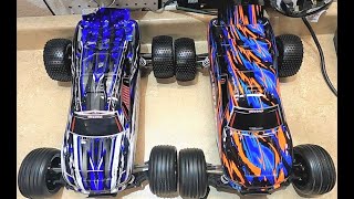 Traxxas Rustler 2wd XL5 vs VXL [upl. by Hasila]