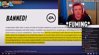 kurt reflects on his ban from EA SPORTS [upl. by Olracnaig]