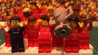 LEGO Liverpool vs AC Milan 2005 Champions League final anniversary [upl. by Aurelio751]