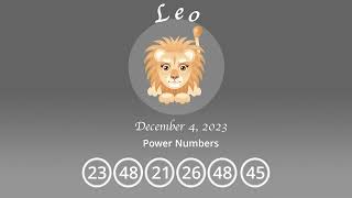 Leo horoscope for December 4 2023 [upl. by Johnston688]