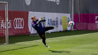 How to train like Manuel Neuer  goalkeeper training [upl. by Arabeila613]