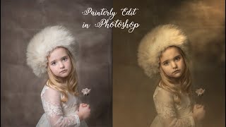 How to create a painterly image in Photoshop [upl. by Aigil]