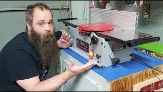 A look at the King Industrial CutechWahuda 8quot Benchtop Jointer [upl. by Luane]