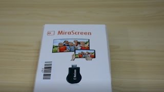 MiraScreen Unboxing and Setup  24GHz Screen Mirroring WiFi Display Dongle [upl. by Bergeman]