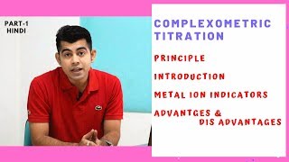 COMPLEXOMETRIC TITRATION I Metal ion indicators I HINDI [upl. by Isolda]