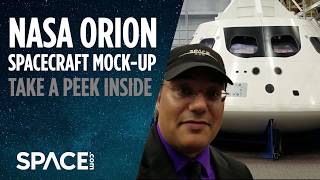 Peek Inside NASAs Orion Spacecraft  Exclusive Tour [upl. by Bringhurst420]