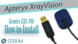 Apteryx XrayVision  How To Install Gendex GXS700 Xray Sensor [upl. by Nehte]