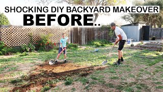 Unbelievable DIY BACKYARD BEFORE amp AFTER Transformation [upl. by Grimaldi]