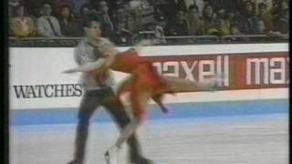 Duchesnay amp Duchesnay FRA  1991 World Figure Skating Championships Free Dance [upl. by Noakes]