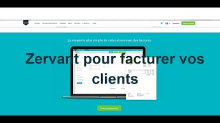 Zervant pour facturer vos clients [upl. by Jeffy763]