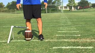 How to Kick a Field Goal Series by IMG Academy Football 1 of 5 [upl. by Ekyt]