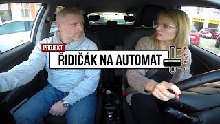 TÁMHLE JSI NAKOUŘILA AUTO  ŘIDIČÁK NA AUTOMAT  JAK NA AUTOŠKOLU [upl. by Neik]