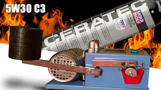 Ceratec Liqui Moly  5W30 C3 vs 5W30 C3 Test dodatku do oleju 100°C [upl. by Jae]