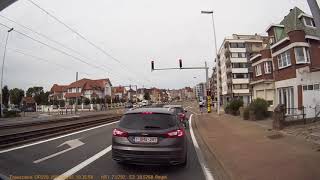 A Drive through Koksijde and Koksijde Bad [upl. by Madelon]