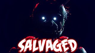 Salvaged  FNaF Song by NateWantsToBattle FNAF REANIMATED LYRIC VIDEO [upl. by Bensky718]