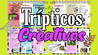 Trípticos CreativosWORD💡🐮¡Sin medidas [upl. by Parette]