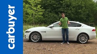 Jaguar XE saloon review  Carbuyer [upl. by Diba]