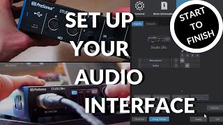 How to Set Up Your Audio Interface with Studio One  PreSonus [upl. by Emina320]