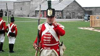 Musket Demonstration at Fort Niagara [upl. by Noreht]