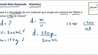 Como calcular a densidade [upl. by Subak199]