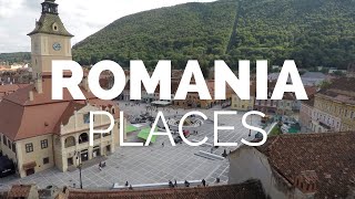 10 Best Places to Visit in Romania  Travel Video [upl. by Ayotol]