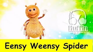 Eensy Weensy Spider  Family Sing Along  Muffin Songs [upl. by Yrok]