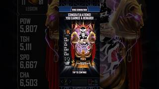 WWE SUPERCARD 471  RING DOMINATION LEGION EVENT CARD [upl. by Enaelem]