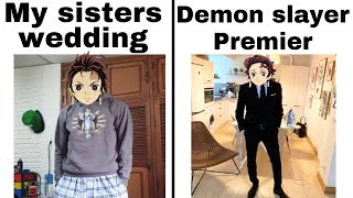 DEMON SLAYER MEMES [upl. by Madanhoj107]