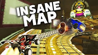 THE MOST INSANE DETAILED ROCKET LEAGUE RACE MAP IS HERE [upl. by Onig891]