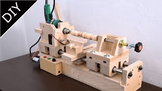 Making of Wood lathe  6in1 drill press Part3 [upl. by Ila]