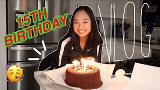 15TH BIRTHDAY VLOG Vlogmas Day 8  Nicole Laeno [upl. by Arym]