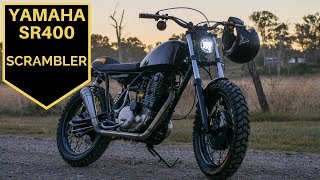 Yamaha SR400  How to build a Scrambler  Purpose Built Moto [upl. by Slaby377]