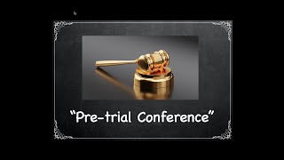 PreTrial series Part 1 What is a quotPretrial Conferencequot Ontario Canada [upl. by Aseral716]