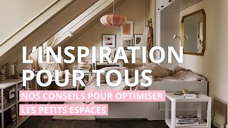 Nos conseils pour optimiser les petits espaces [upl. by Rinna]