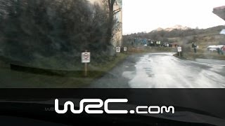 Onboard Mads Ostberg SS09 Rallye Monte Carlo 2014 [upl. by Ennovy]