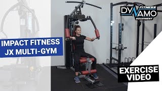 Home Gym JX Exercise Demo  Dynamo Fitness Equipment [upl. by Sabra380]