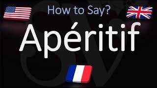 How to Pronounce Apéritif CORRECTLY [upl. by Aeuhsoj]