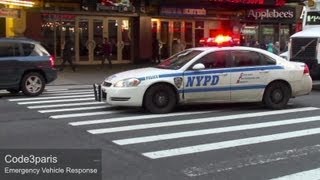 NYPD Police Cars Responding collection [upl. by Mandy]