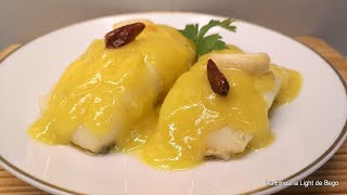 Bacalao al Pil Pil en 5 minutos¡¡ Receta Fácil y Rápida [upl. by Teri]