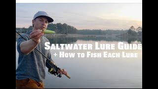 How to Fish Saltwater Lures  Inshore Fishing Tips [upl. by Giselbert505]