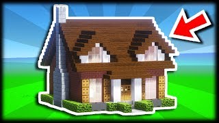 COMMENT CONSTRUIRE UNE MAISON FACILEMENT  🏠🏠 Tuto Build Minecraft [upl. by Allicsirp]