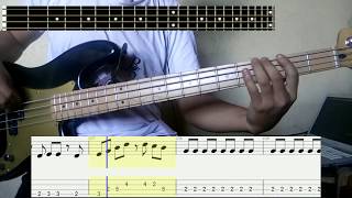 VIENTO RECIO  MIEL SAN MARCOS  COVER BAJO  BASS  PARTITURA TABLATURA [upl. by Franky]